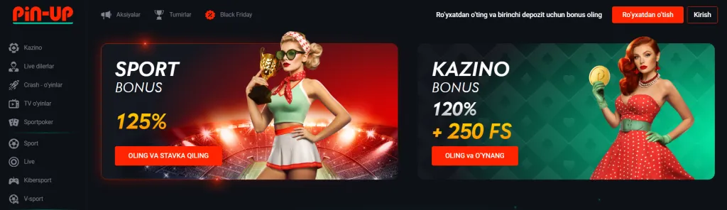 pin up main page of Azerbaijan