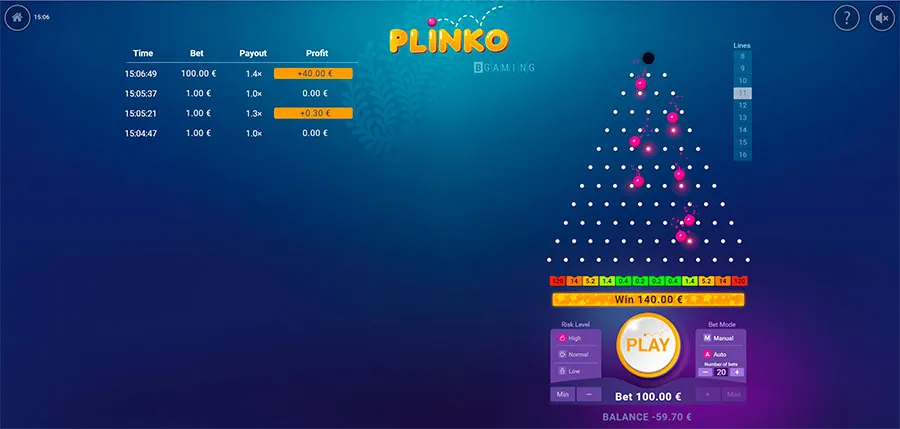 Plinko Game
